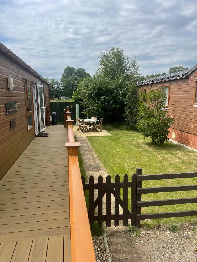 Fern Lodge With Hot Tub Stonham Aspall Exteriér fotografie